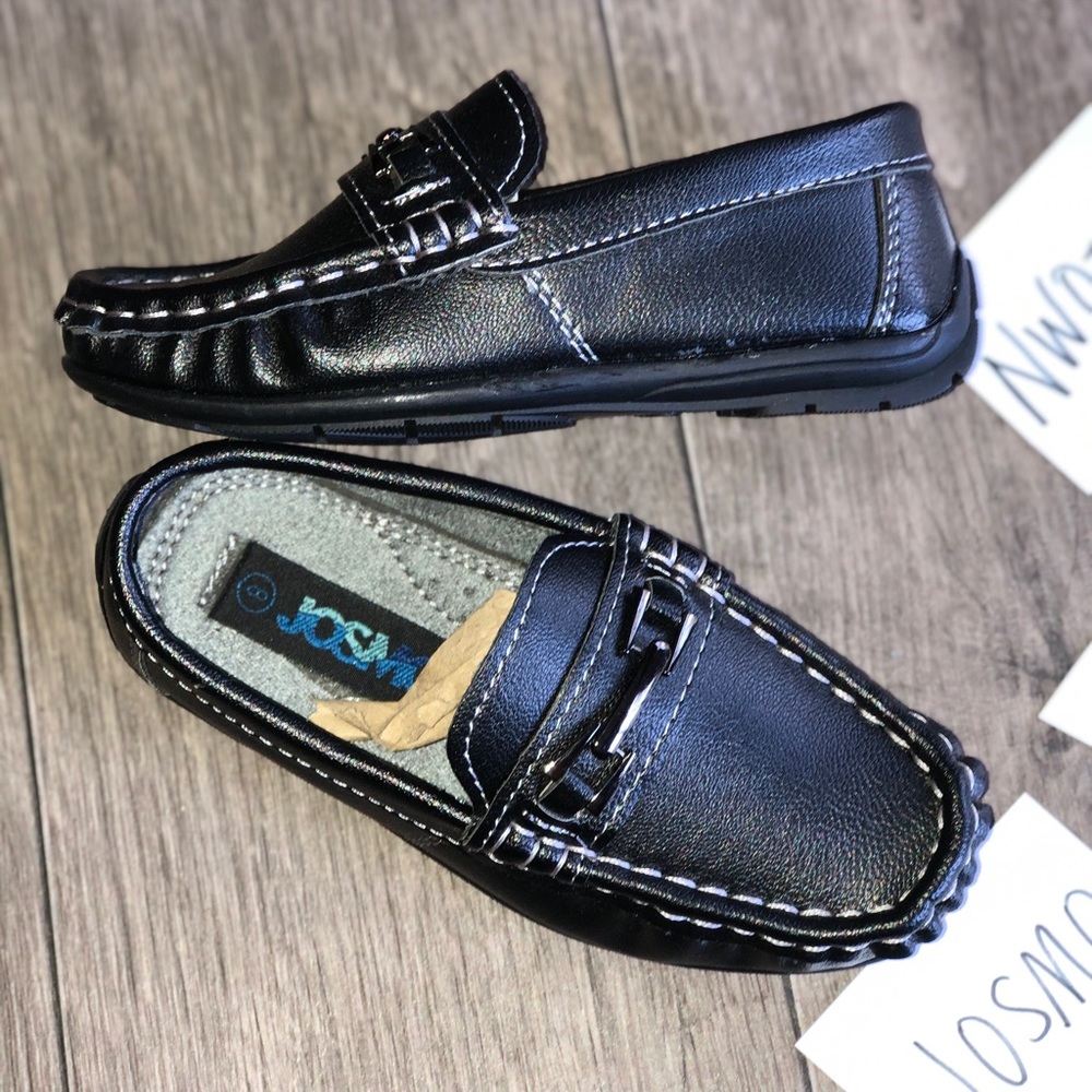 Josmo SZ 8 NWOT Boys Black Dress Shoes